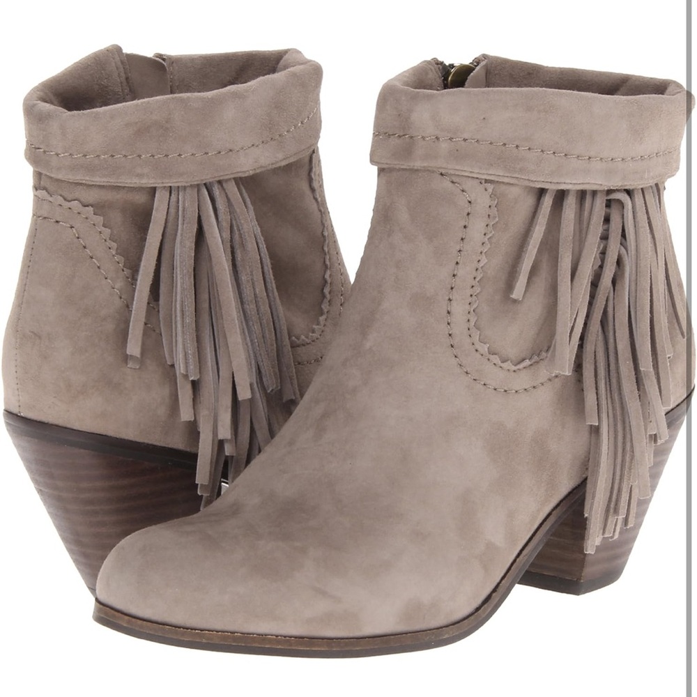 Sam Edelman Louie bootie, suede, 7 W
